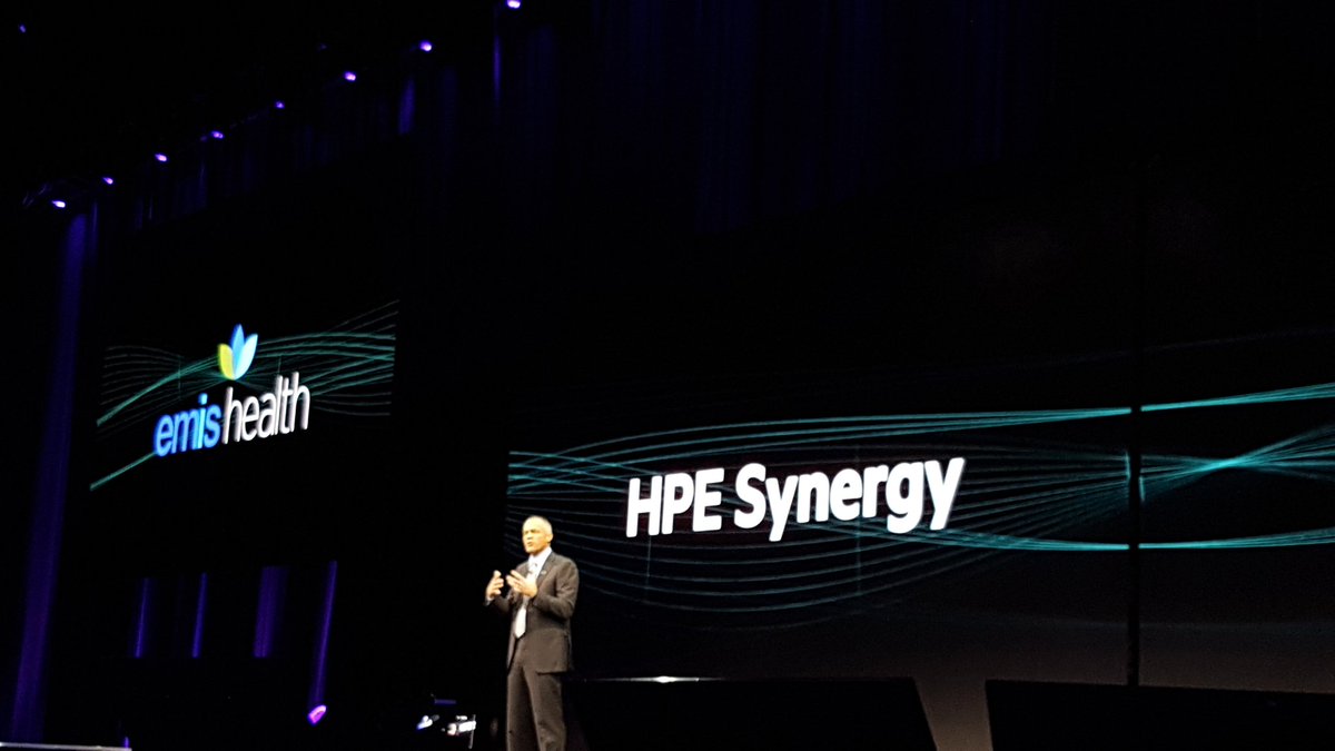 Fontaine_Ch's tweet photo. #HPEDiscover @EMISHealth #Quicker #faster with #HPESynergy #RickLewis https://t.co/Mlo4rEHzPV