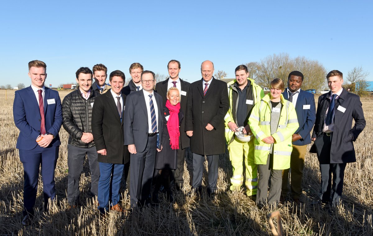 WataTrainees's tweet photo. Great to be part of the launch for the main construction on #A14C2H.  Find out more about the WATA Highway Academy https://t.co/kBKFGycvKZ https://t.co/oYAn8DFNbp