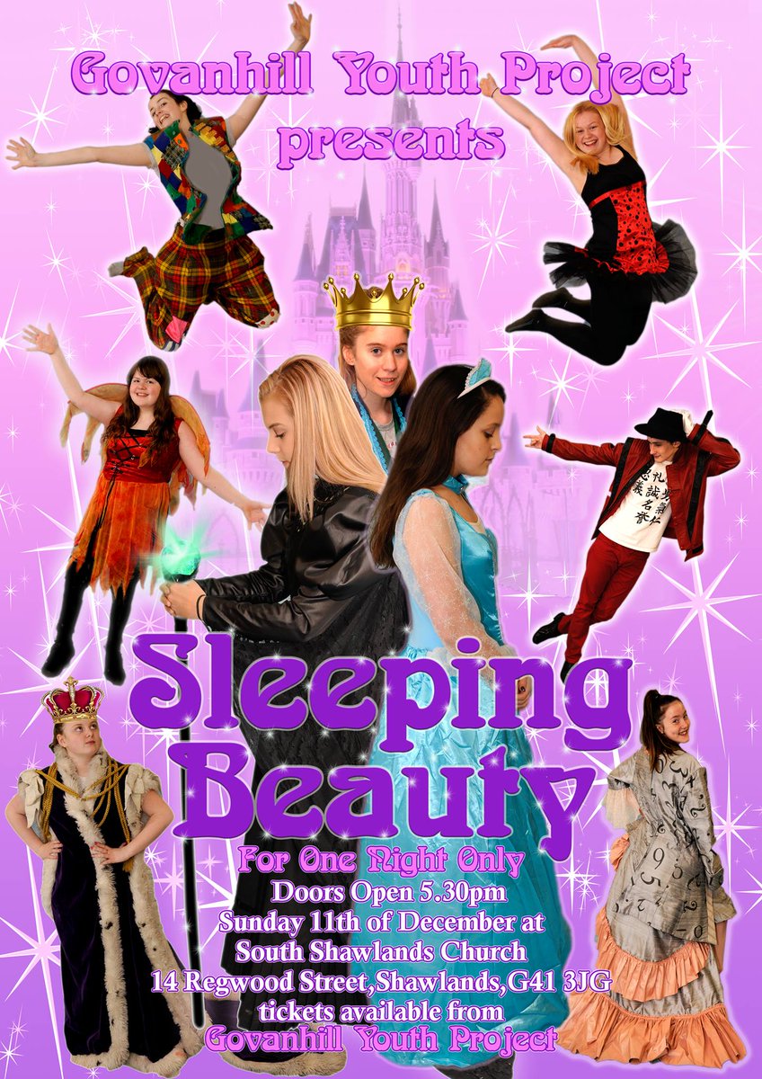 Sleeping beauty Sunday 11th December 2016, South shawlands church, doors open 5.30pm. Request your tickets now and please retweet.