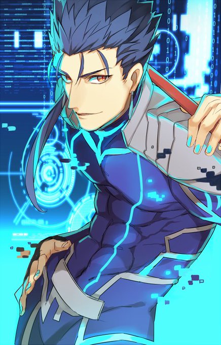 クーフーリンのtwitterイラスト検索結果 古い順