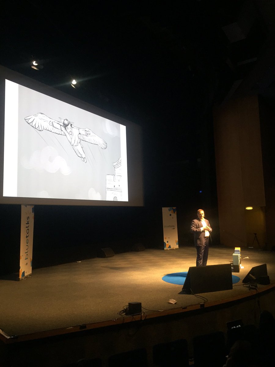 BlueTalksConf's tweet photo. Vous voulez être un pionnier? Pourquoi c'est mauvais pour vous mais bon pour votre âme? Gregorio Ameyugo nous explique... https://t.co/2fdgUV7eFf