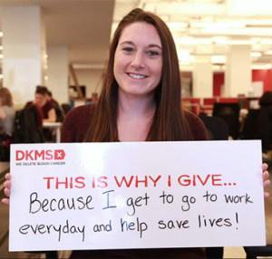 DKMS_us's tweet photo. Michele gives because he believes everyone deserves a second chance. Why do you give? https://t.co/wgBuJU86Vo #GiveDKMS #GivingTuesday https://t.co/zrEoRteWvp