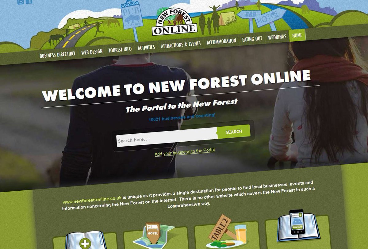 NewForestOnline's tweet photo. Searching for businesses in the New Forest is now even easier with our restructured home page. https://t.co/VrwGYneDHP https://t.co/v2feIOU3DZ