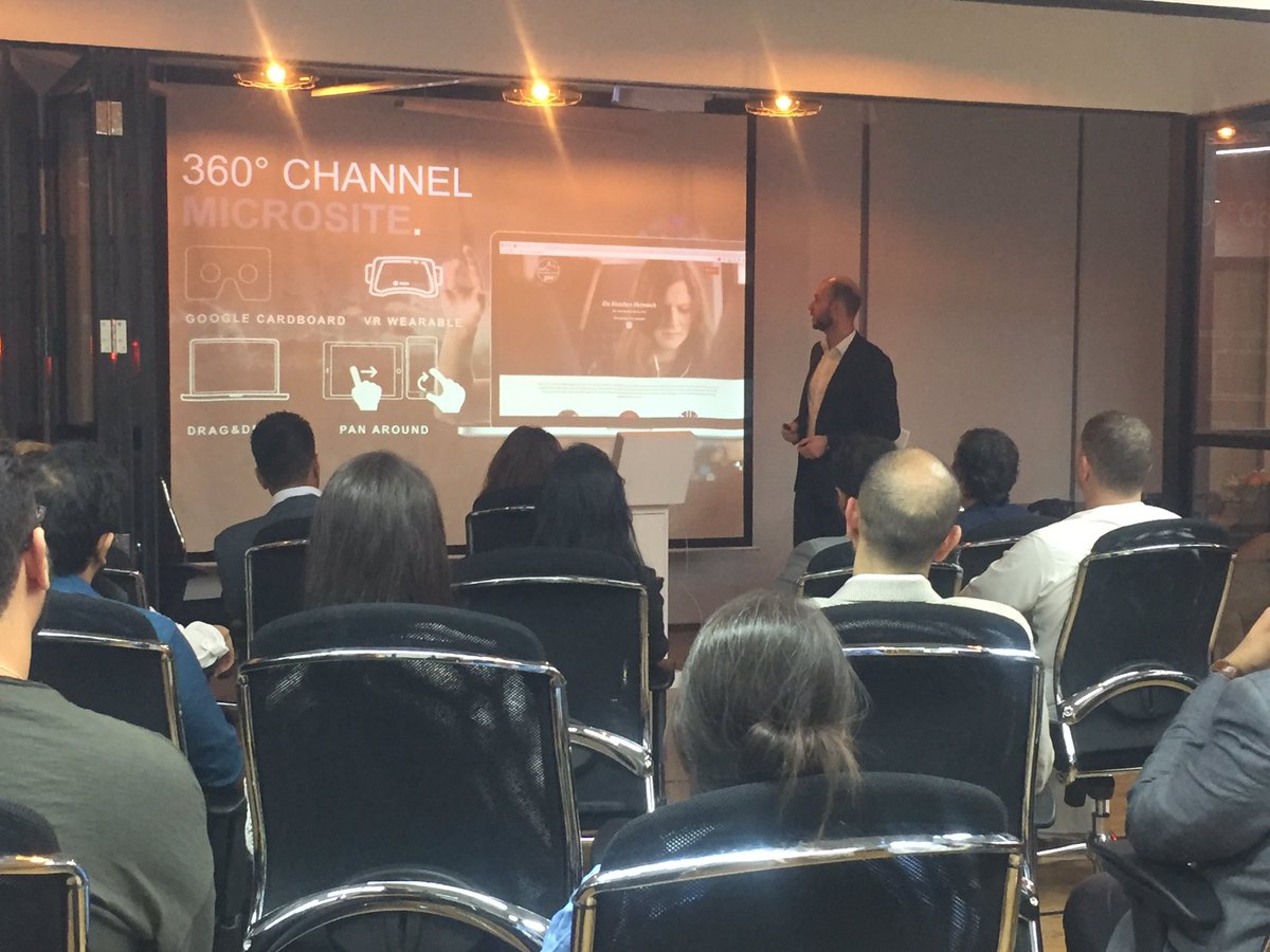 ServiceplanME's tweet image. Per shares how #VirtualReality is being used in social media and microsites. #VRWorkshop #FestivalOfInnovation #SPME