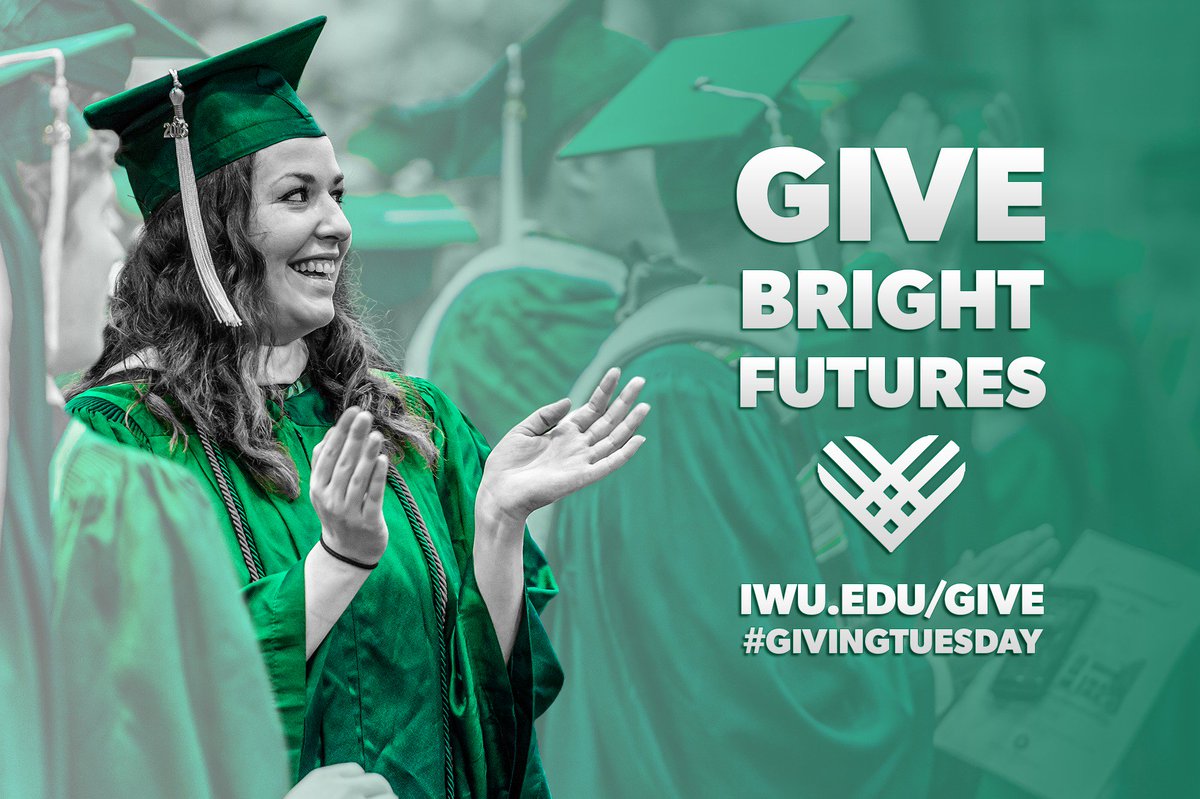 Join the #GivingTuesday movement and make bright futures possible <a href="/IL_Wesleyan/">Illinois Wesleyan</a> with a gift to the Wesleyan Fund! iwu.edu/give