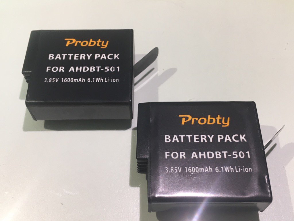 Venta_SAT's tweet photo. ¡Me gusta! " #GOPRO . BATERIA #HERO5 LARGA DURACIÓN #1600 mah " en #wallapop https://t.co/NvcxGNvwHB https://t.co/vKPwBs0Ye4