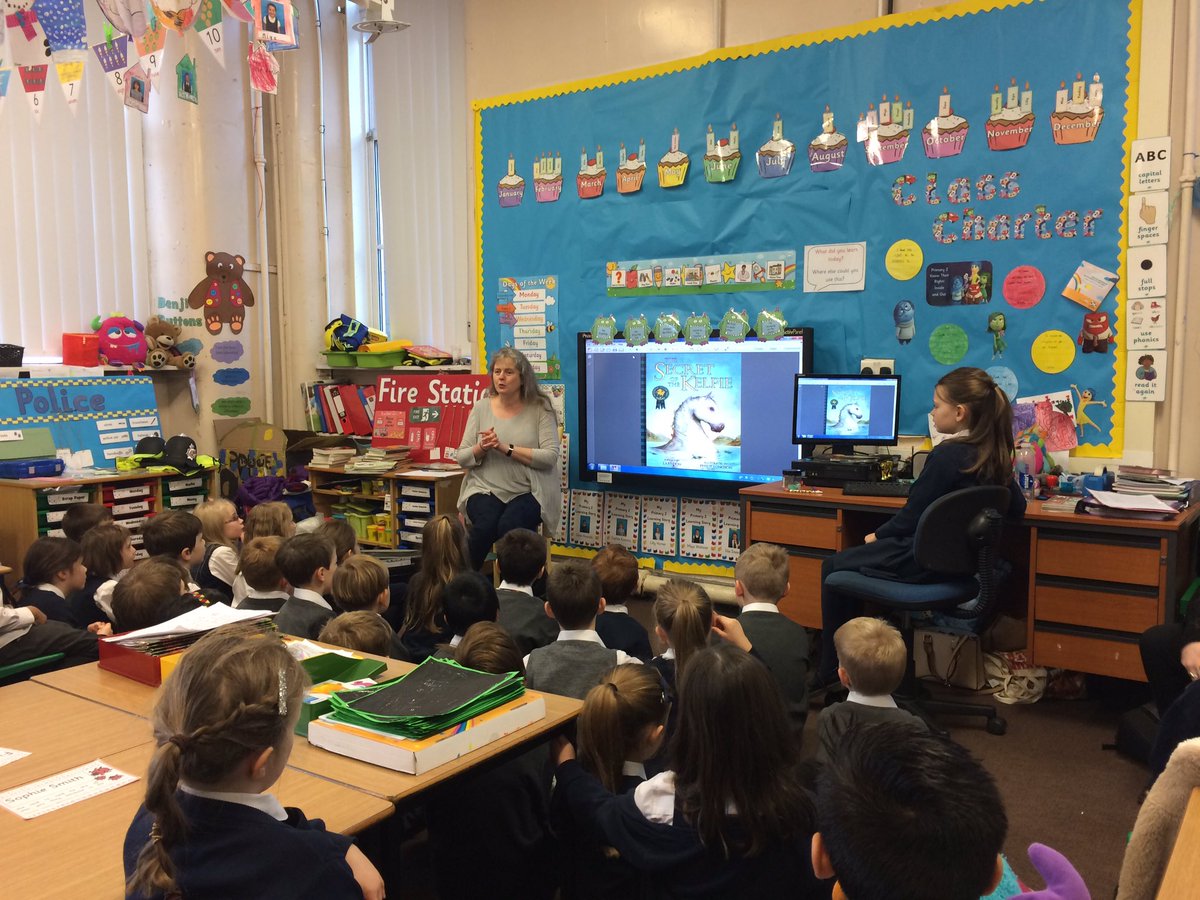 BearsdenPrimary's tweet photo. Final @scottishbktrust author event. With the amazing @LariDonWriter ! https://t.co/RrZknqRF0J