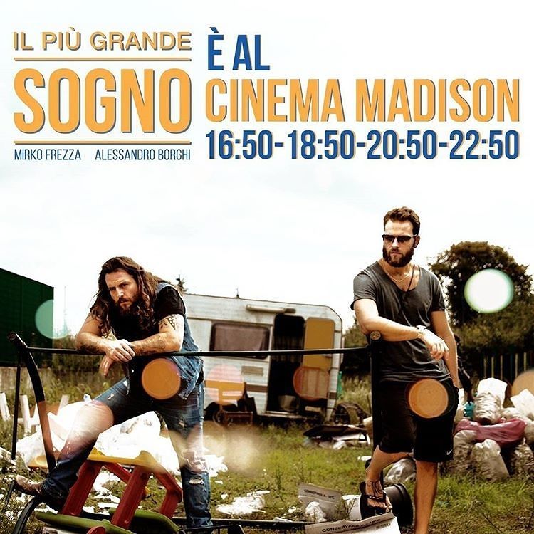 Andrea_Zamma's tweet photo. regram @kinoproduzioni
#IlPiùGrandeSogno è in piena programmazione al #CinemaMadison di #R… https://t.co/tpADPDAqne https://t.co/so4QA3g5p9