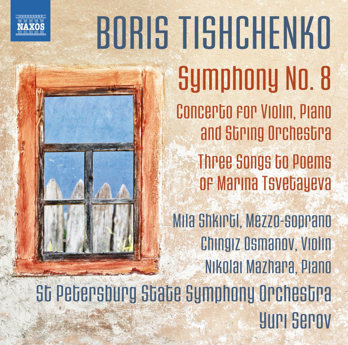 NaxosenEspanol's tweet photo. Sinfonía n°8 de #BorisTishenko @spb_orchestra #YuriSerov  a partir del 02-12 en @amazon https://t.co/l0OBqMF2gp https://t.co/GNOtbpsP0t