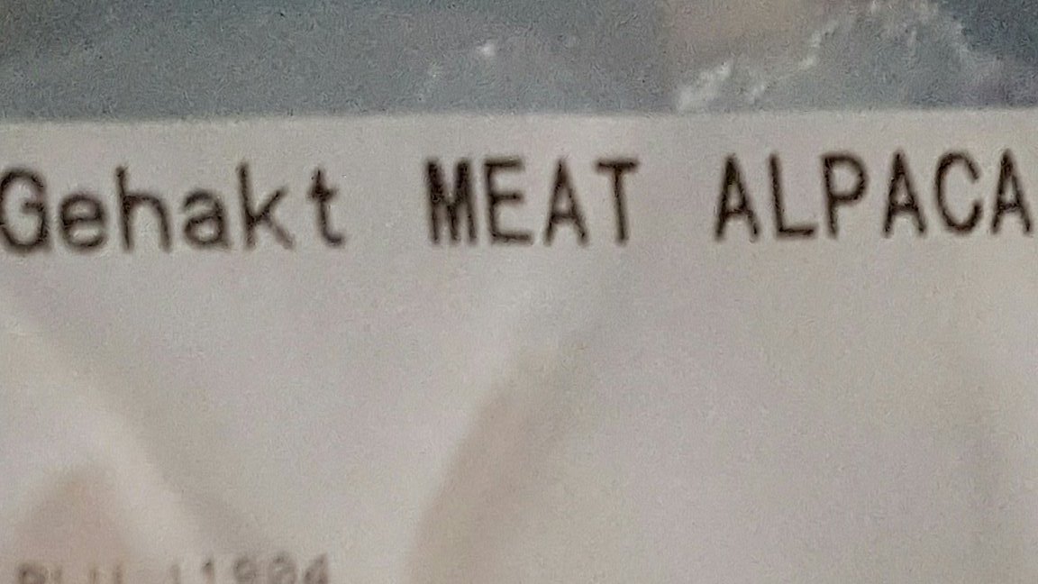 Verkrijgbaar bij <a href="/kalteraardbeien/">Annet Kalter</a> .
Gehakt, worstjes, biefstuk.en hamburgers  van alpacavlees. Geleverd door <a href="/MeatAlpaca/">Meat Alpaca</a>. <a href="/indeijsseldelta/">In de IJsseldelta</a>