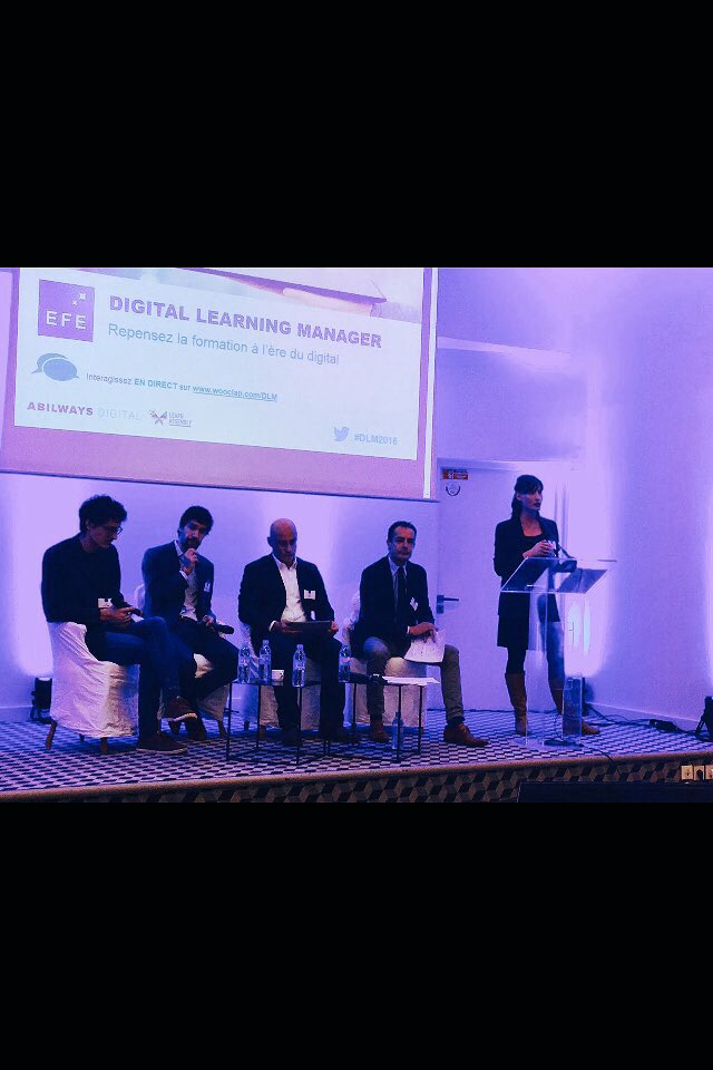 JeanMarcFAYOLLE's tweet photo. Un grand merci @ThierryCuriale @AntoineAmiel @LhoClem pour vos interventions riches et inspirantes #DLM2016 cc. @EFEmanagement @ABWSDigital https://t.co/ipjznezlaG