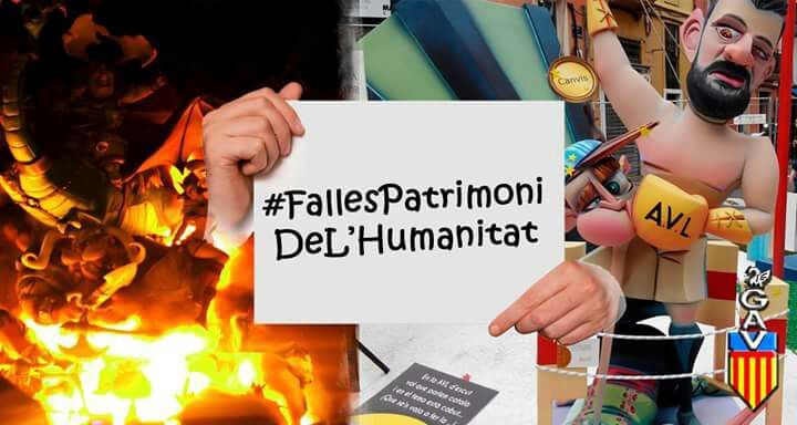 GAValencianista's tweet photo. Fes-te una foto en #FallesPatrimoniDeLHumanitat i participa en nostra campanya-sorteig per a recolzar les falles!! https://t.co/8TNZkjyhO4