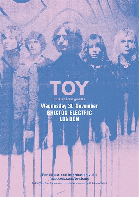EatYourOwnEars's tweet photo. Cannot wait for this… @thebandtoy w/ @RichardFearless &amp; @JC_FLOWERS_ tmrw @electricbrixton - https://t.co/J6t27zy9xg https://t.co/saG28ghpmL