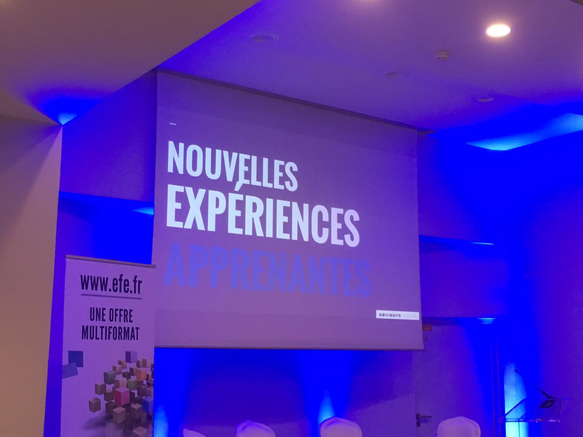 EFEmanagement's tweet photo. #DLM2016 Snapchot des dispositifs innovants avec @ABWSDigital : L'Exp client et donc l'expérience collaborateur se digitalisent #TransfoNum https://t.co/le191filZk