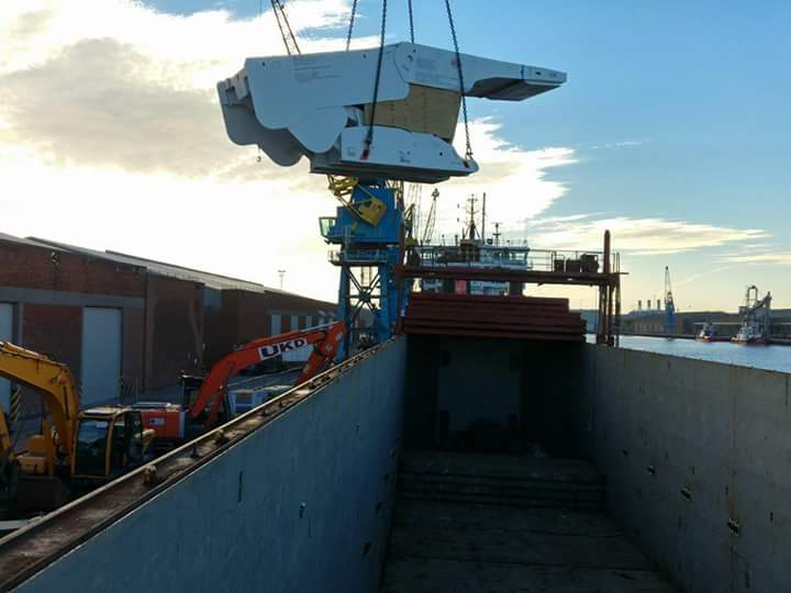 "Supporting" the Russian mine industry via our Hull to Riga service #projectcargo