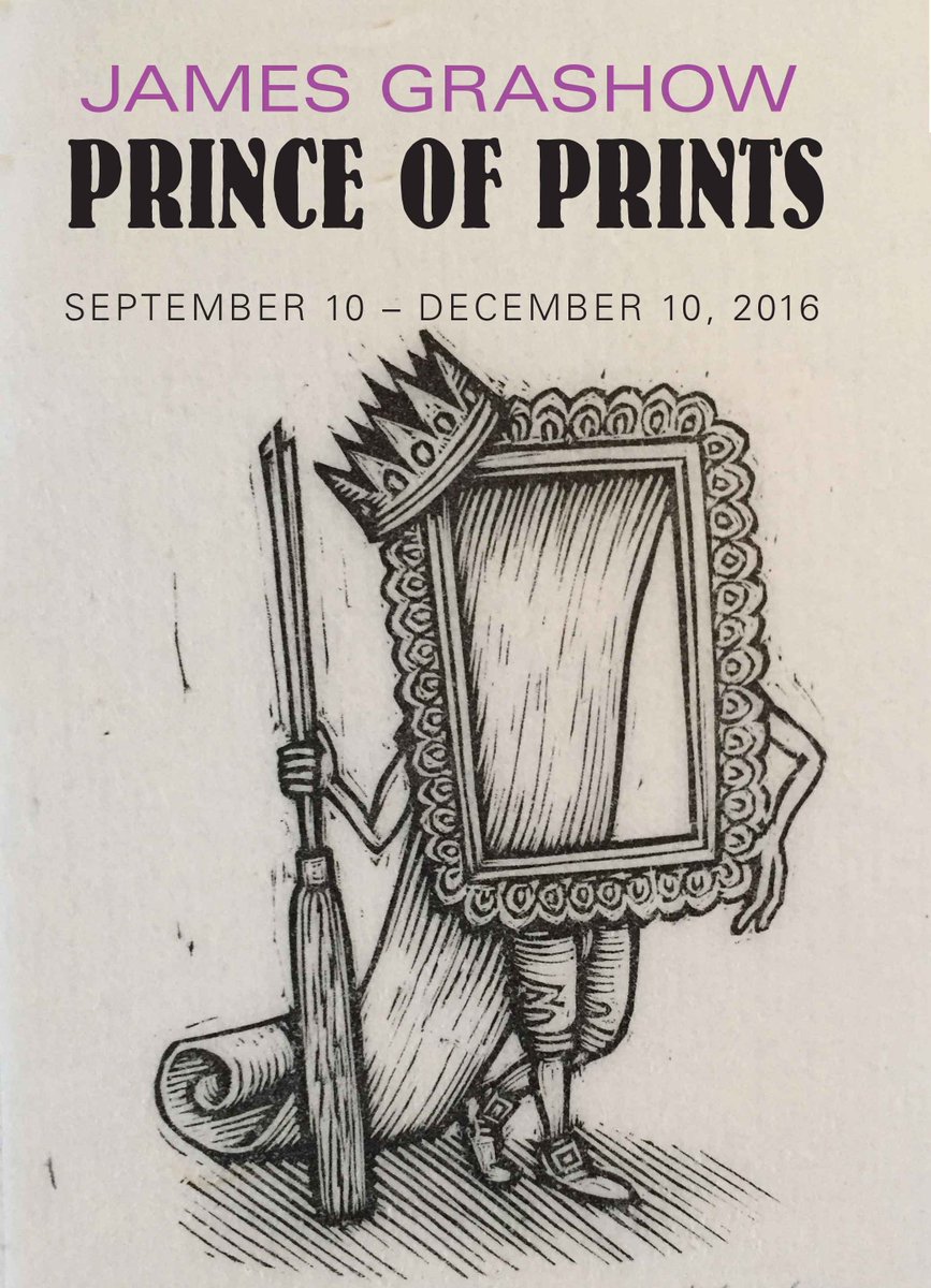 Two weeks left to see James Grashow: Prince of Prints <a href="/CCPprints/">contemprints</a> .  The exhibition closes December 10th.