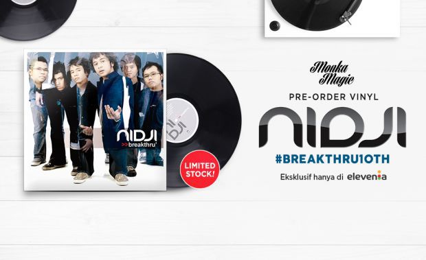 SoundUp_Co's tweet photo. Nidji Rilis Album ‘Breakthru’ [Lagi] Dalam Format Piringan Hitam https://t.co/rPalgaea4Q https://t.co/9UEHt11PXe