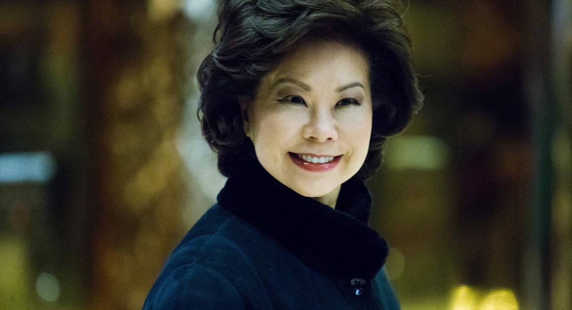 Rumors Are That Elaine Chao Picked to be Trump's Secretary of Transportation..  CycMmL_XAAEyniB