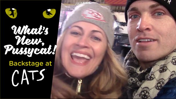Grab a cup of cocoa &amp; a warm blanket, because <a href="/TheTylerHanes/">Tyler Hanes</a> is back for a special holiday @CatsBroadway vlog! bit.ly/2gCb4DU