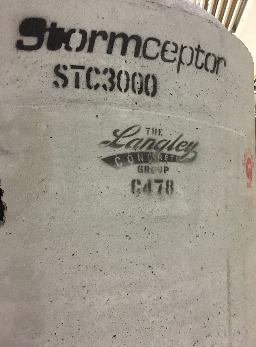 ImbriumSystems's tweet photo. #Stormceptor quality control. The Langley Concrete Group of Companies Q-cast & #CSA certified. #OGS #stormwater #ACPA #langleyconcretegroup https://t.co/xVJKDT5fnB