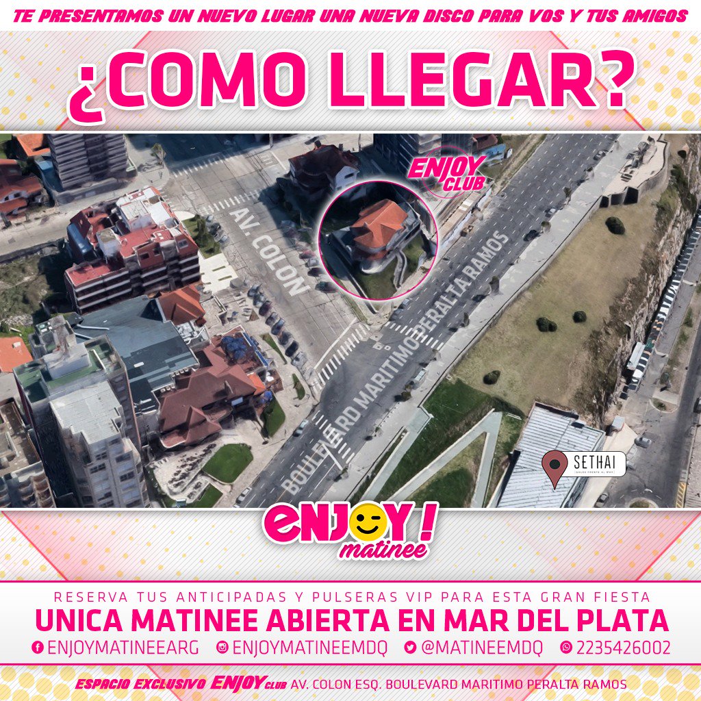 CamiGaroozzo's tweet photo. #SAB03 @ENJOYMATINEE TE INVITA A CONOCER UN NUEVO LUGAR 🌟🌟ENJOY CLUB🌟🌟 NO TE PODES PERDER LA MEGAGIESTA QUE TENEMOS PREPARADA💣 https://t.co/1biR3XCINC