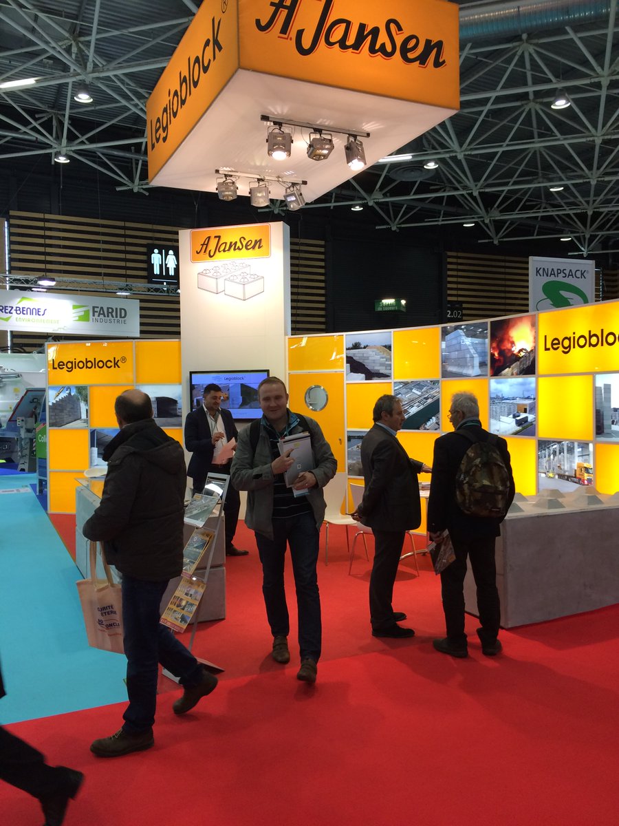 Legioblock's tweet photo. This week we will be attending the @Pollutec exhibition in Lyon (France). Please meet us in hall 2 at stand C75! https://t.co/vPrVAzmgpm
