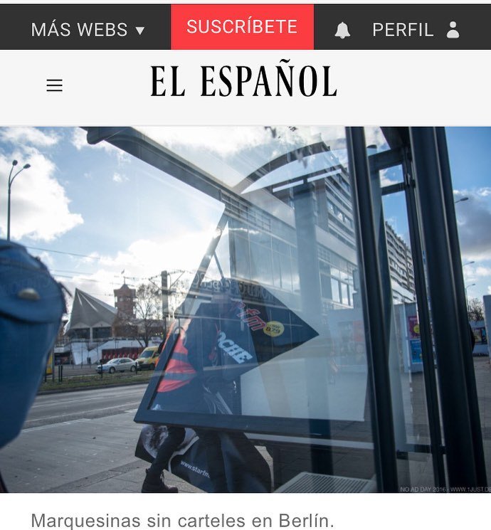 Vermibus's tweet photo. The Spanish newspaper "El Español" wrote this article about what happened during #noadday.… https://t.co/5nePeGXLFd https://t.co/oOW4uDxx5l