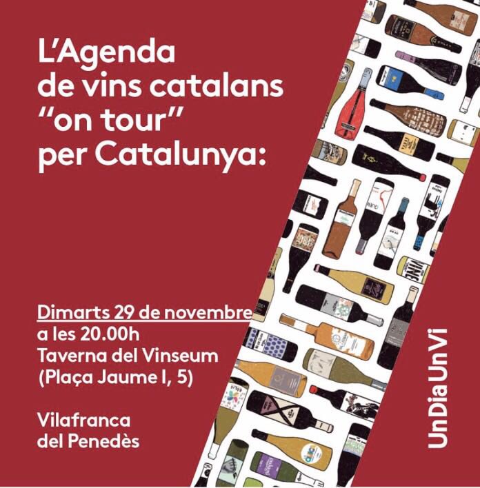 undiaunvi's tweet photo. En unes horetes, presentació de l'agenda de vins catalans a @TavernaVinseum!!! Obert a tothom!!! Farem un bon tastet de vins!!! https://t.co/Zfjh5Vbiut