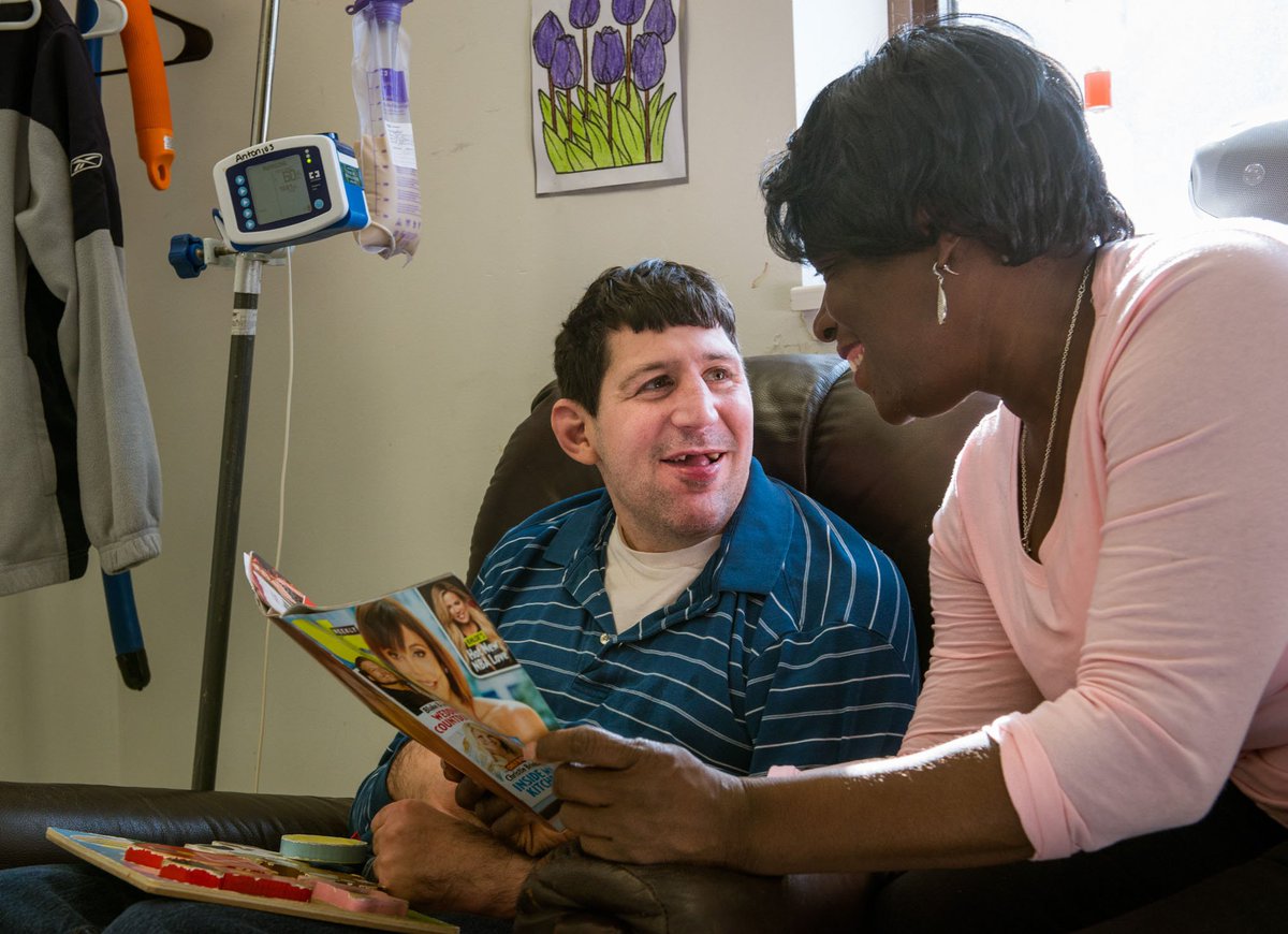 WoodsServices's tweet photo. “I feel like everything I do for them, I feel I am doing it for my own child." Special bonds are formed at Woods --> https://t.co/ObiGw836OM https://t.co/rVPDLJOADl