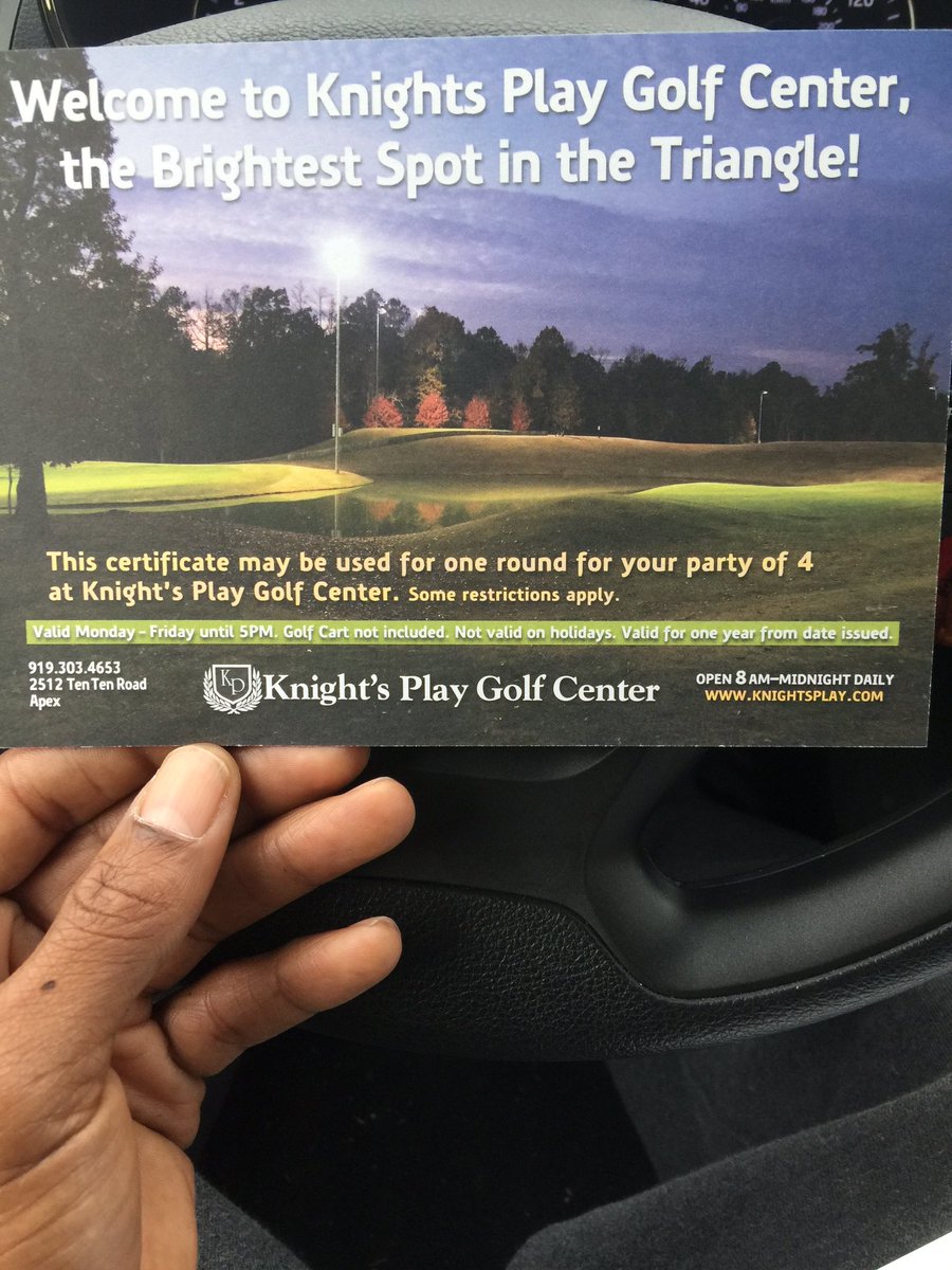 CrohnsNoMore's tweet photo. Please enter our raffle to win a free round of #golf for 4 at #Knightsplay #GivingTuesday #Crohnsnomore https://t.co/rOmtQzp4m6