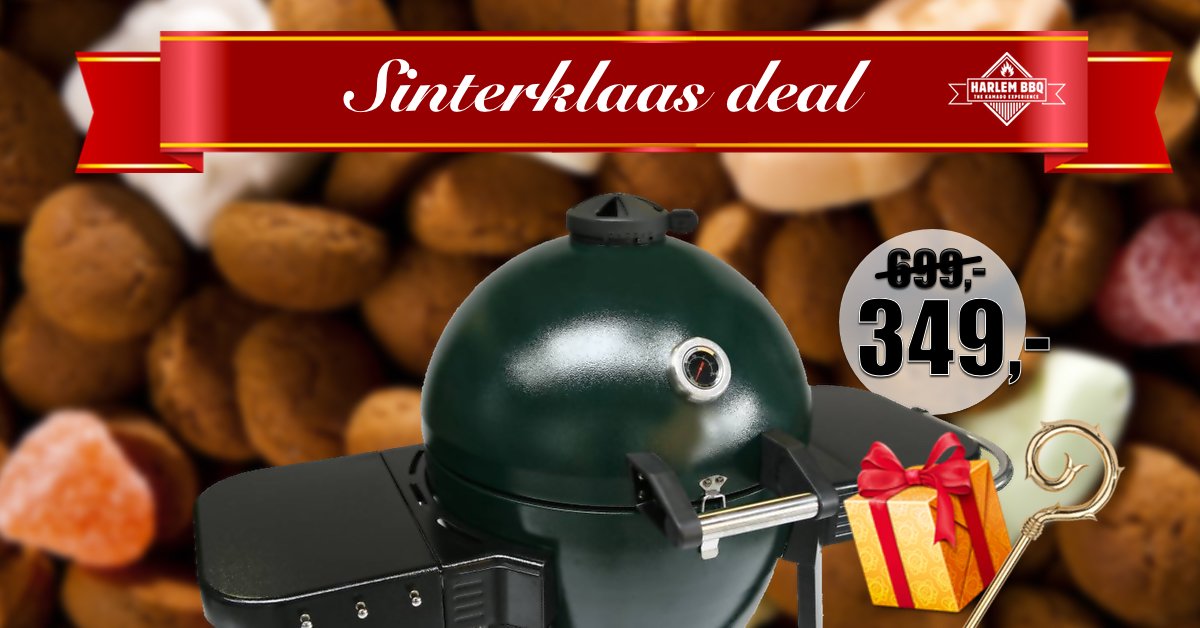 Op zoek naar een culinair Sinterklaas cadeau? Dan is de Niclan kamado perfect voor jou! Nu van €699 voor €349! bit.ly/niclansint