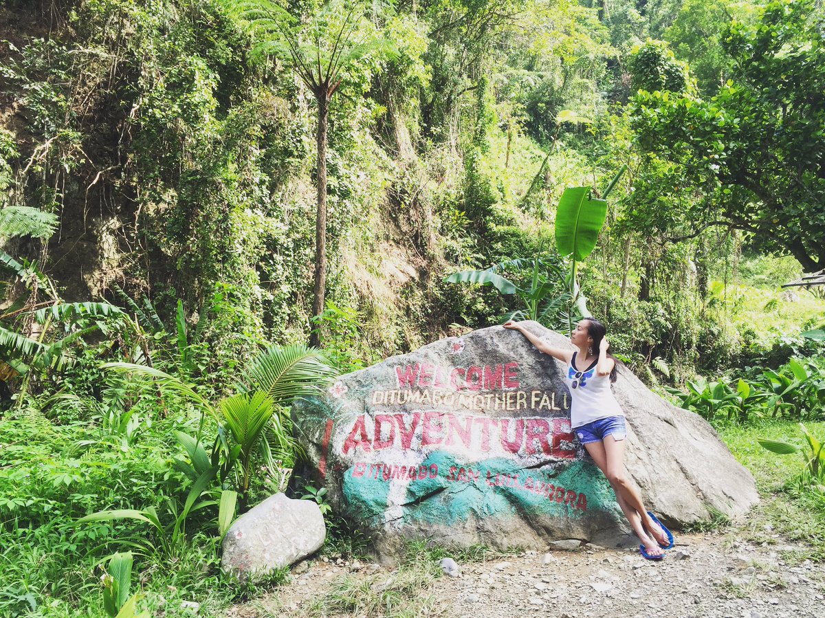 angelaAchavez's tweet photo. Nature never fails to rock my world.🌏💚☘ 👊 #nature #sanluis #quezon #baler2016 #angelatravels #dimatubo #treking https://t.co/YRTD4T8bmE