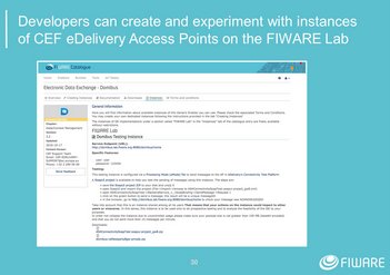 cinea_eu's tweet photo. #CEFeDelivery is now a component of the @FIware catalog at #eDelivery Days #CEFDigital #CEF https://t.co/FLi6LsAuZO