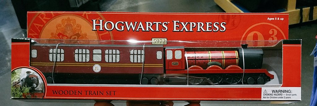 wooden hogwarts express