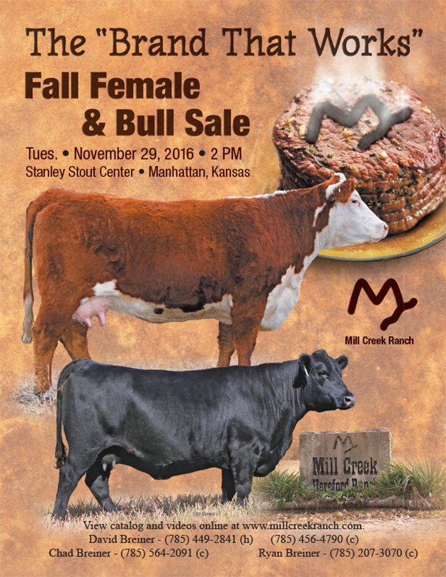 HuncovskyMktg's tweet photo. It's Sale Day - MILL CREEK RANCH THE BRAND THAT WORKS FALL SALE 
2:00 pm Manhattan, KS
Watch and Bid Online at https://t.co/5kzrnR4bvL https://t.co/ln2NKJP4Tc