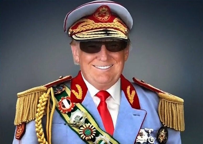 hurley_greg's tweet photo. Meet President Trump #FascistInChief #NotMyPresident #Impeach Trump https://t.co/qFANfFNmwQ