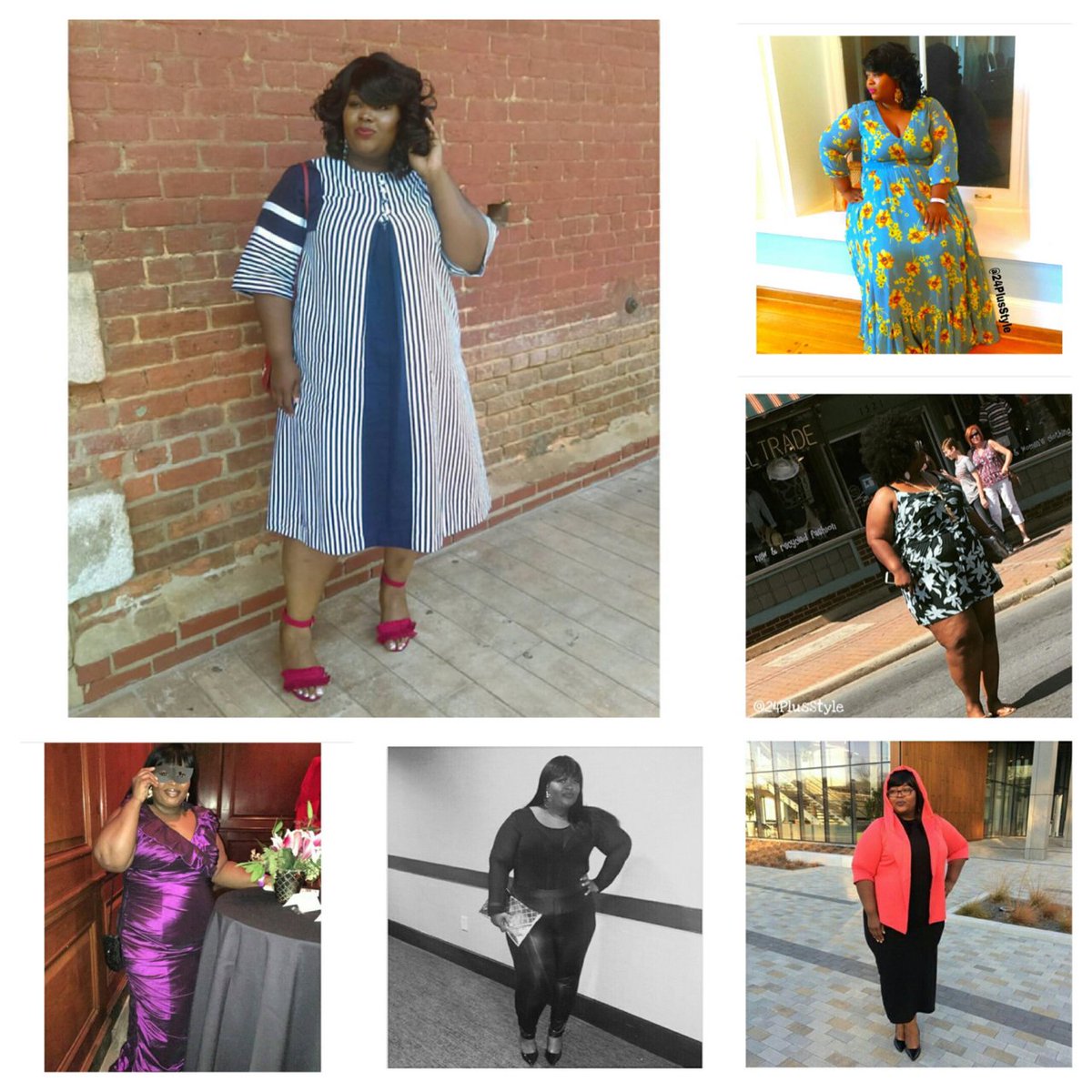 byKikiSol's tweet image. We are spewing Birthday love to our Muva Diva &amp;amp; #bloggerbae Angela of 24PlusStyle !! We hope your day is magical and beautiful - like you! 💜