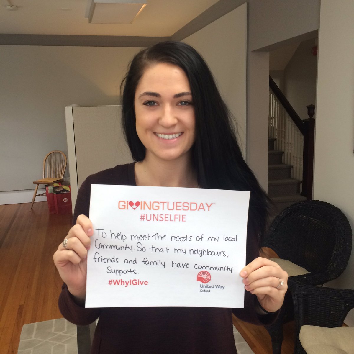 rachyrama's tweet photo. #WhyIGive #GivingTuesdayCA @UnitedWayOxford https://t.co/eh9UqEWgPS