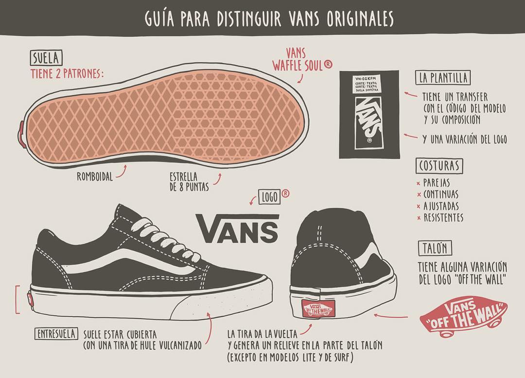 como saber si tus vans son originales