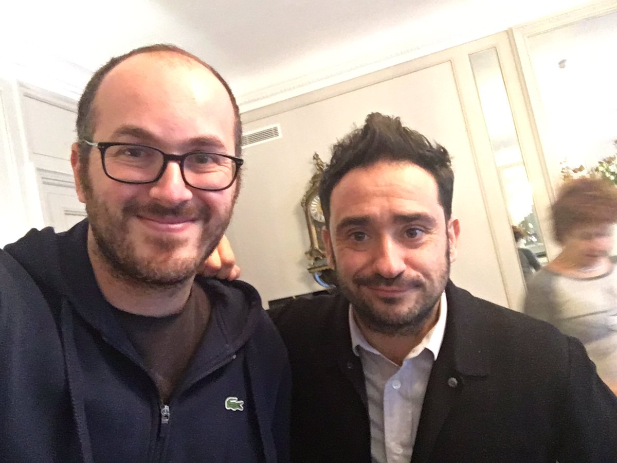MehdiOmais's tweet image. Avec Juan Antonio Bayona. #quelquesminutesapresminuit #superfilm