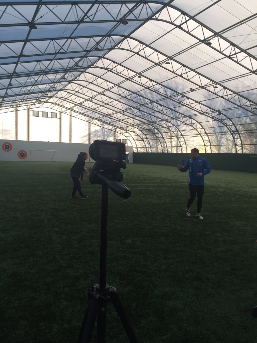 Lions_HeywoodRD's tweet photo. Filming the Swinton Lions boys at the MMU training facilities! #Manchester #Rugby #league #wonderofBLUE https://t.co/6atscEiJIc