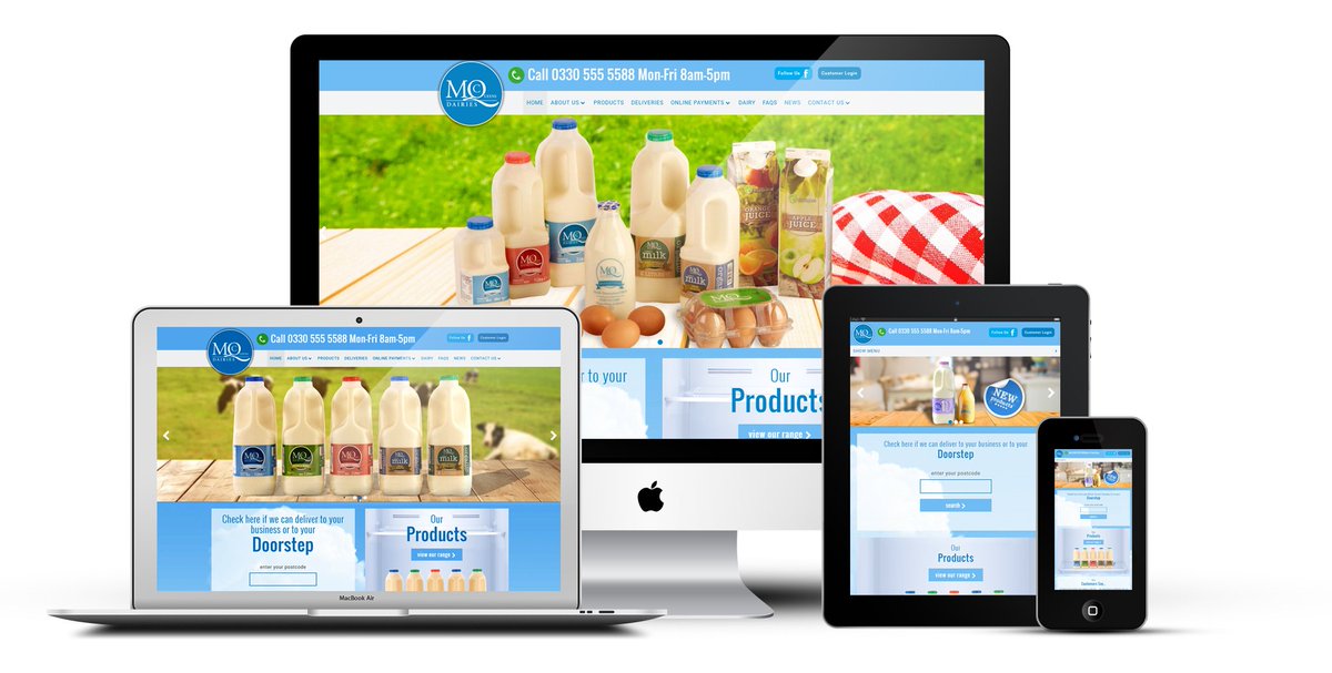 After a lot of hard work we are proud to have completed the design and build of a new website for McQueens Dairies  mcqueensdairies.co.uk