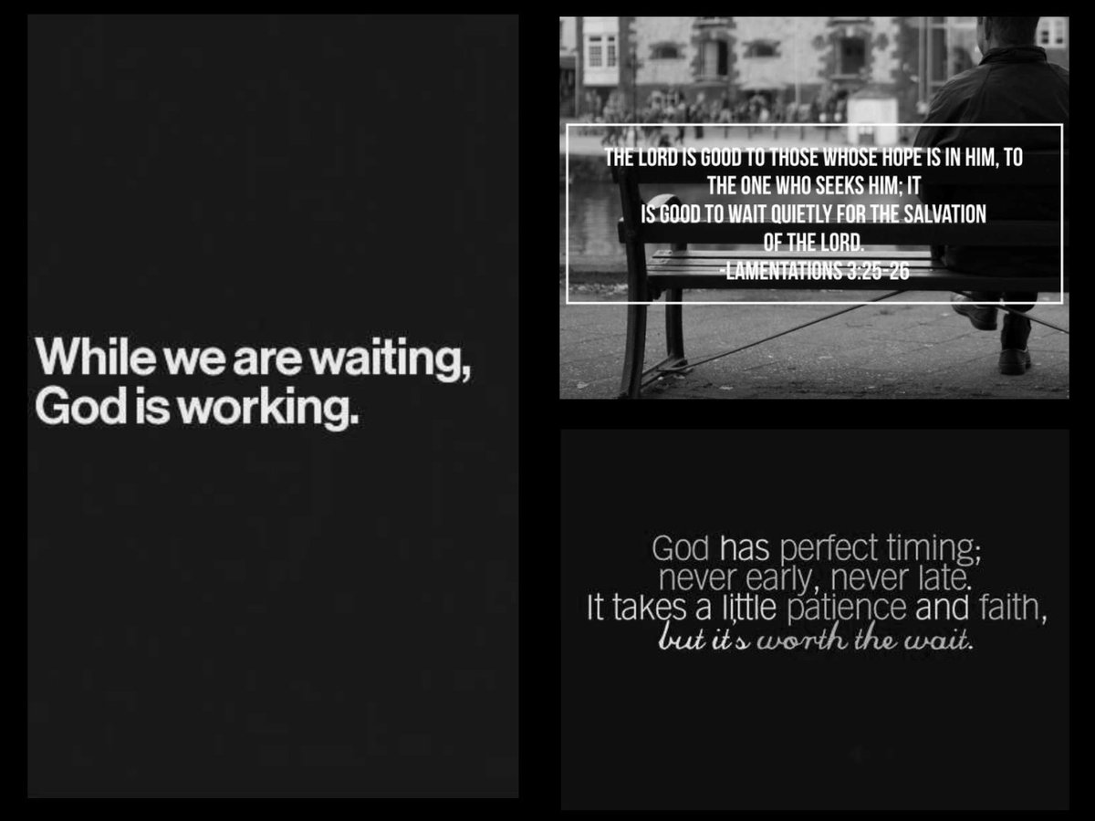 BishopClean's tweet photo. GM! When you find it hard to continue in faith and patience - remember how patient God has been with us. Be blessed! #waitintheLord https://t.co/YJ2fJZ8HTz