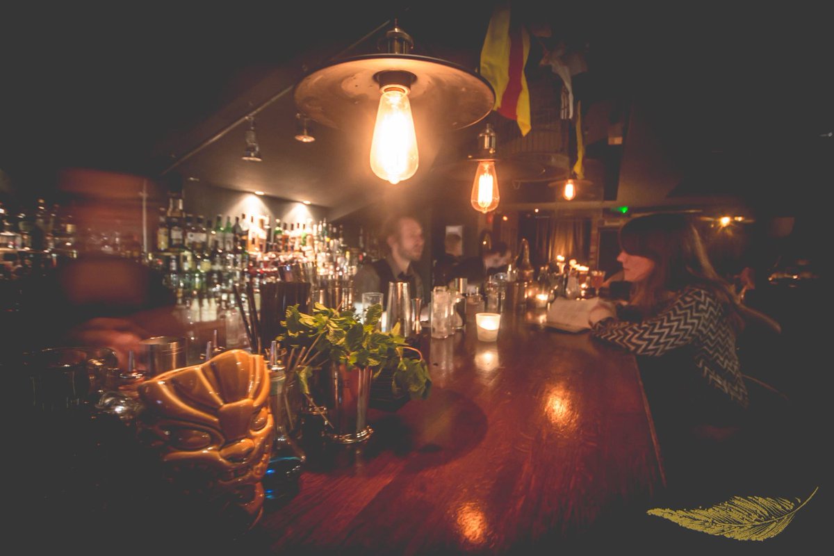 We're open from 5pm 'til late Tuesday- Sunday. Join us for cocktails and good vibes #ringthebell