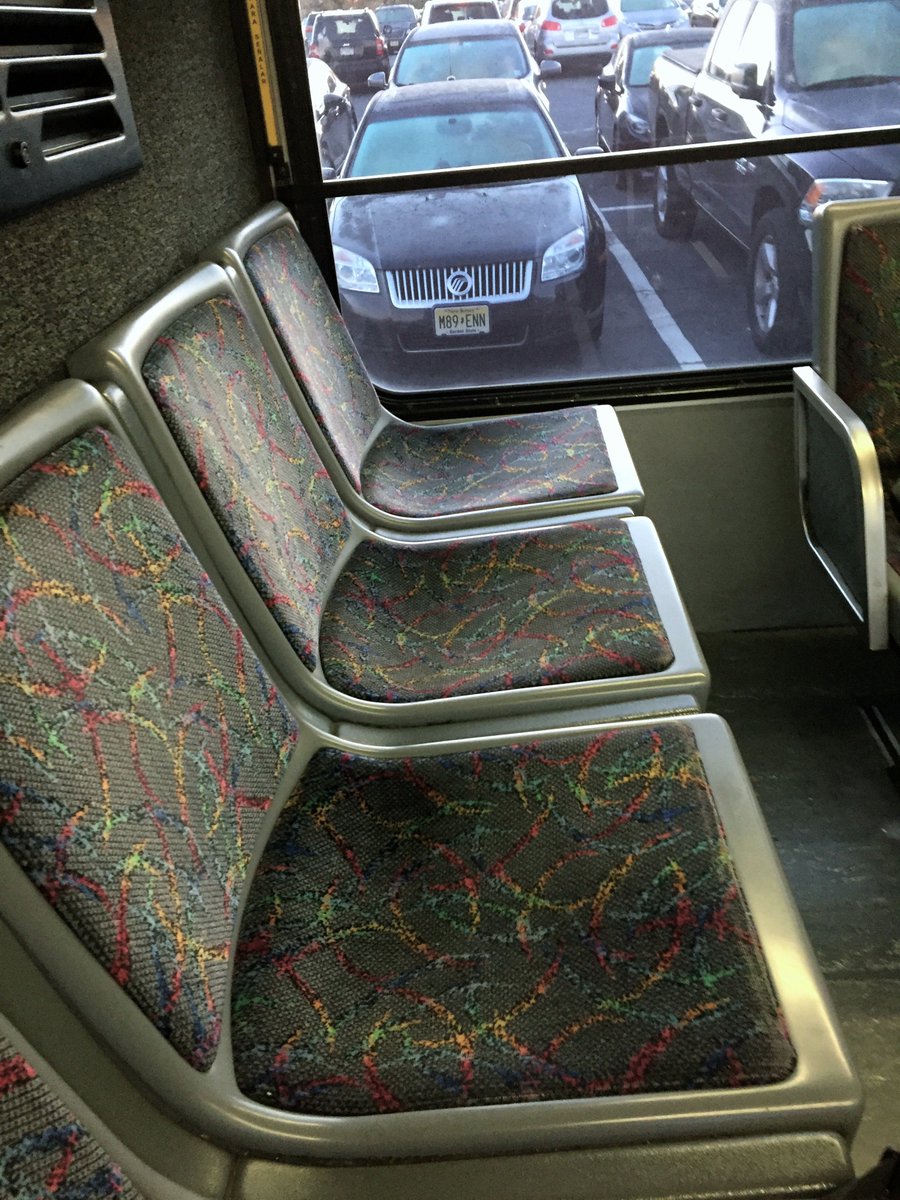 TaracWippp's tweet photo. @APTA_Transit...the most common place to find inadequate chair width is on a bus...Pictured, a recent ride at the @PHLAirport #MindTheChair https://t.co/wXCtNq3p6O