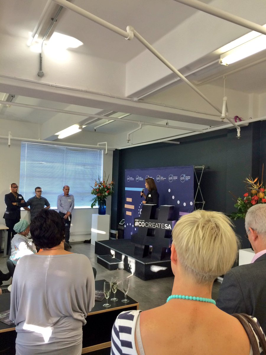 "68% of black graduates in South Africa are unemployed." - Bonnie from @cocreateSA