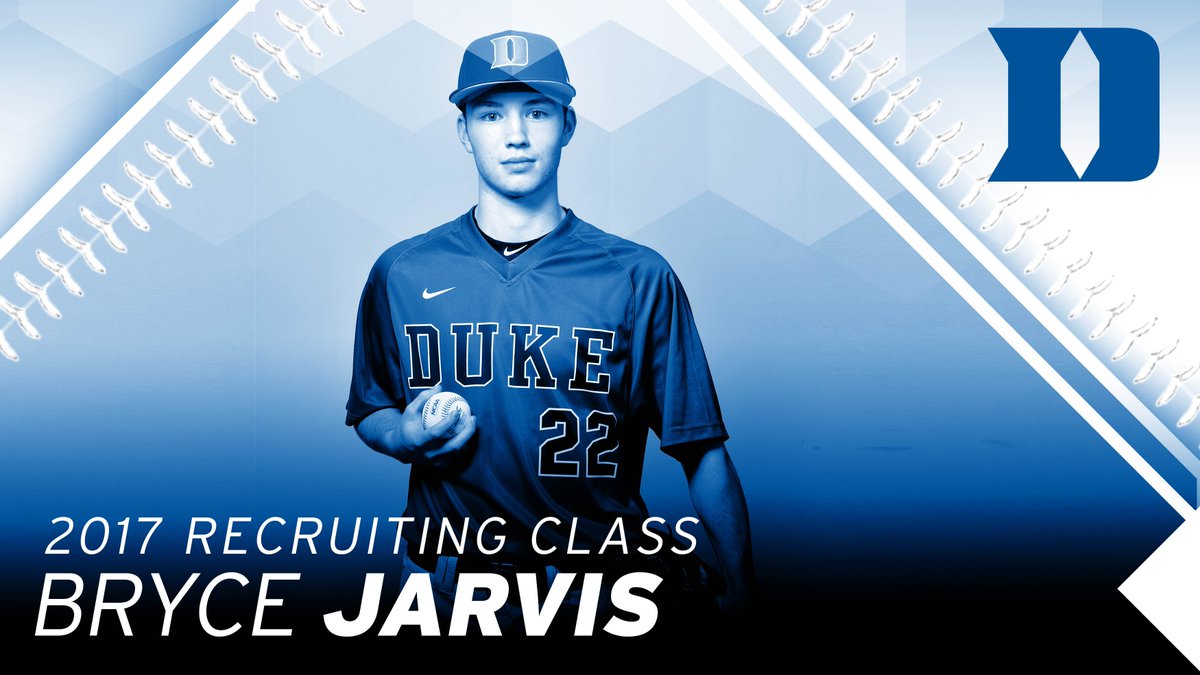 DukeBASE's tweet image. Pleased to welcome RHP/SS Bryce Jarvis (@Bryce_Jarvis9) to the #DukeFamily! goduke.us/2fypLbt #FutureBlueDevils #DukeClassof2021