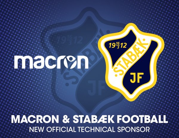 MacronSports's tweet photo. MACRON NEW TECHNICAL SPONSOR OF STABÆK FOTBALL 
@Stabaek #BePartOfTheTeam #BePartOfUs #BePartOftheFuture #WorkHardPlayHarder https://t.co/LkQLvIVjXs