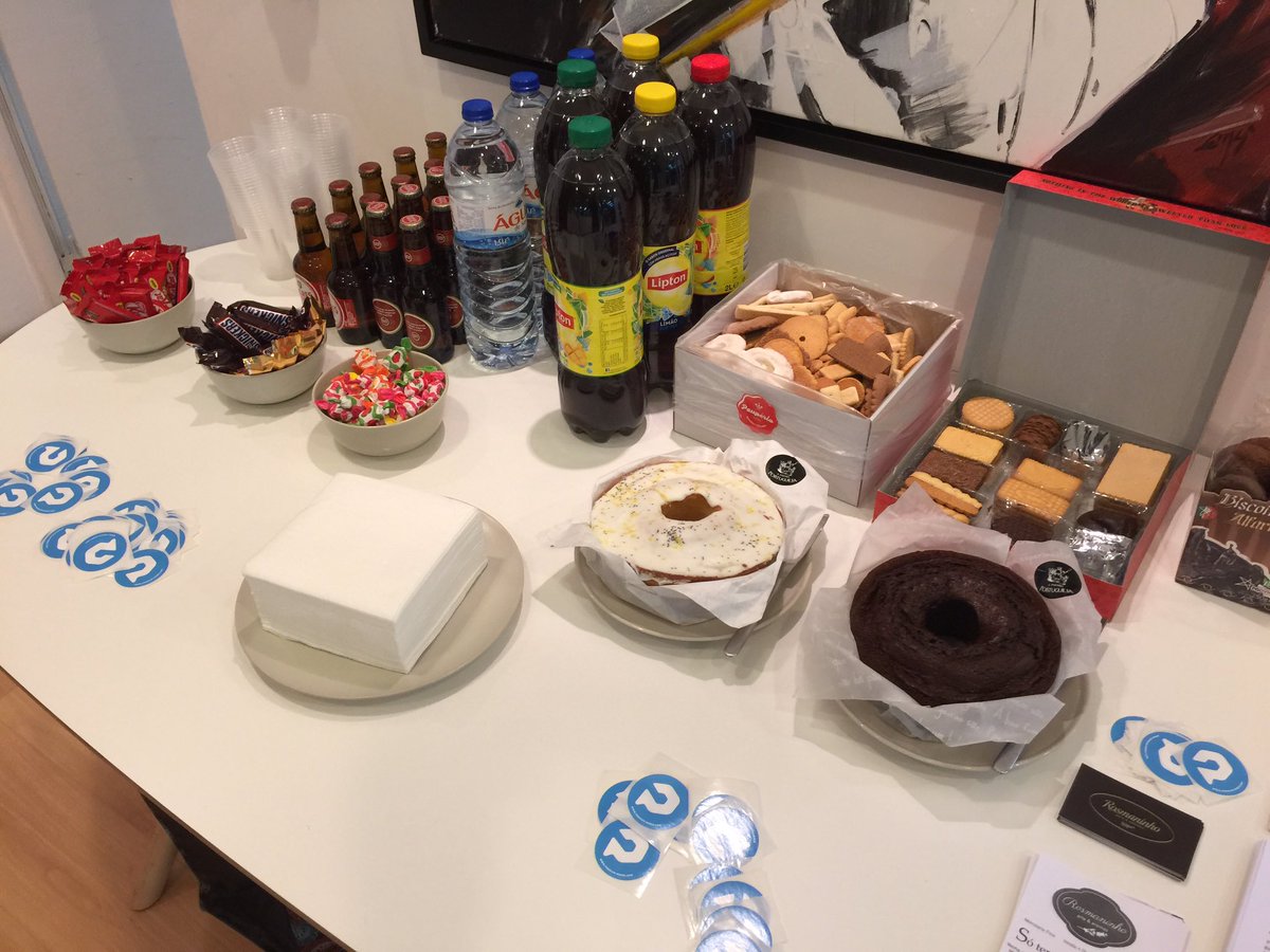 Also, make sure to stay for cookies and cake after the talks today! 🍰🍫🍬