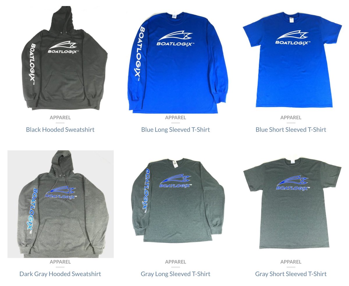 Boatlogix's tweet photo. We have everything you need to stay warm on the water! Check out short &amp; long sleeve shirts and hoodies! https://t.co/qUSbiby2Iv https://t.co/qvbnZjUwuc